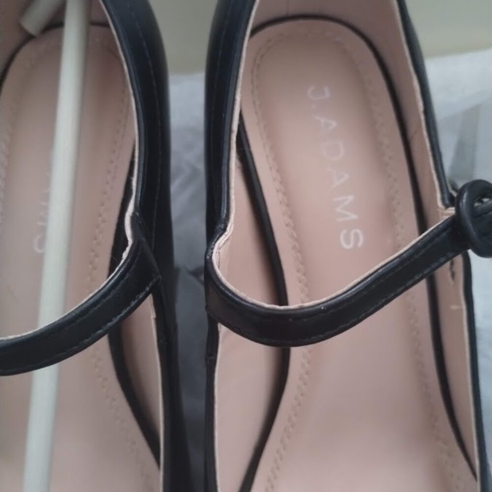 J.Adams "Pixie" Black heels - Picture 3 of 4